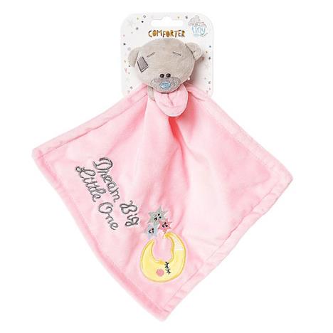 Tiny Tatty Teddy Bear Pink Baby Comforter Extra Image 2